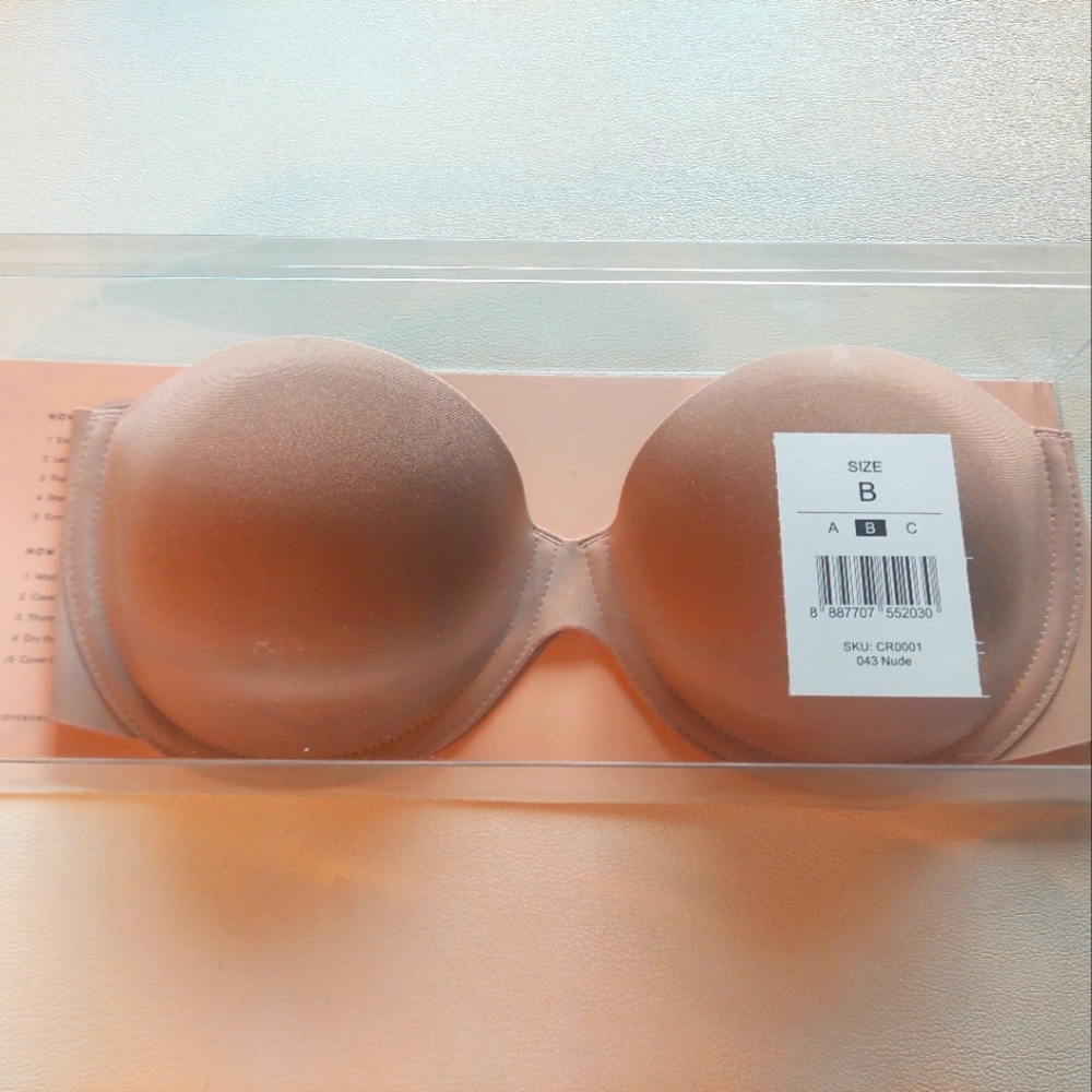 Seamless Backless Stick-on Nude Bra